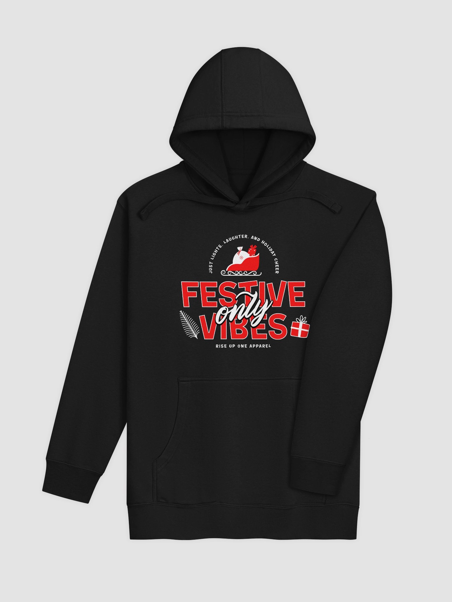 Festive Vibes Only Hoodie product image (4)