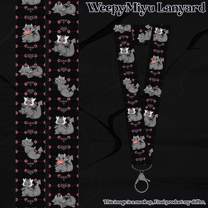 WeepyMiyu Lanyard [PREORDER] product image (1)