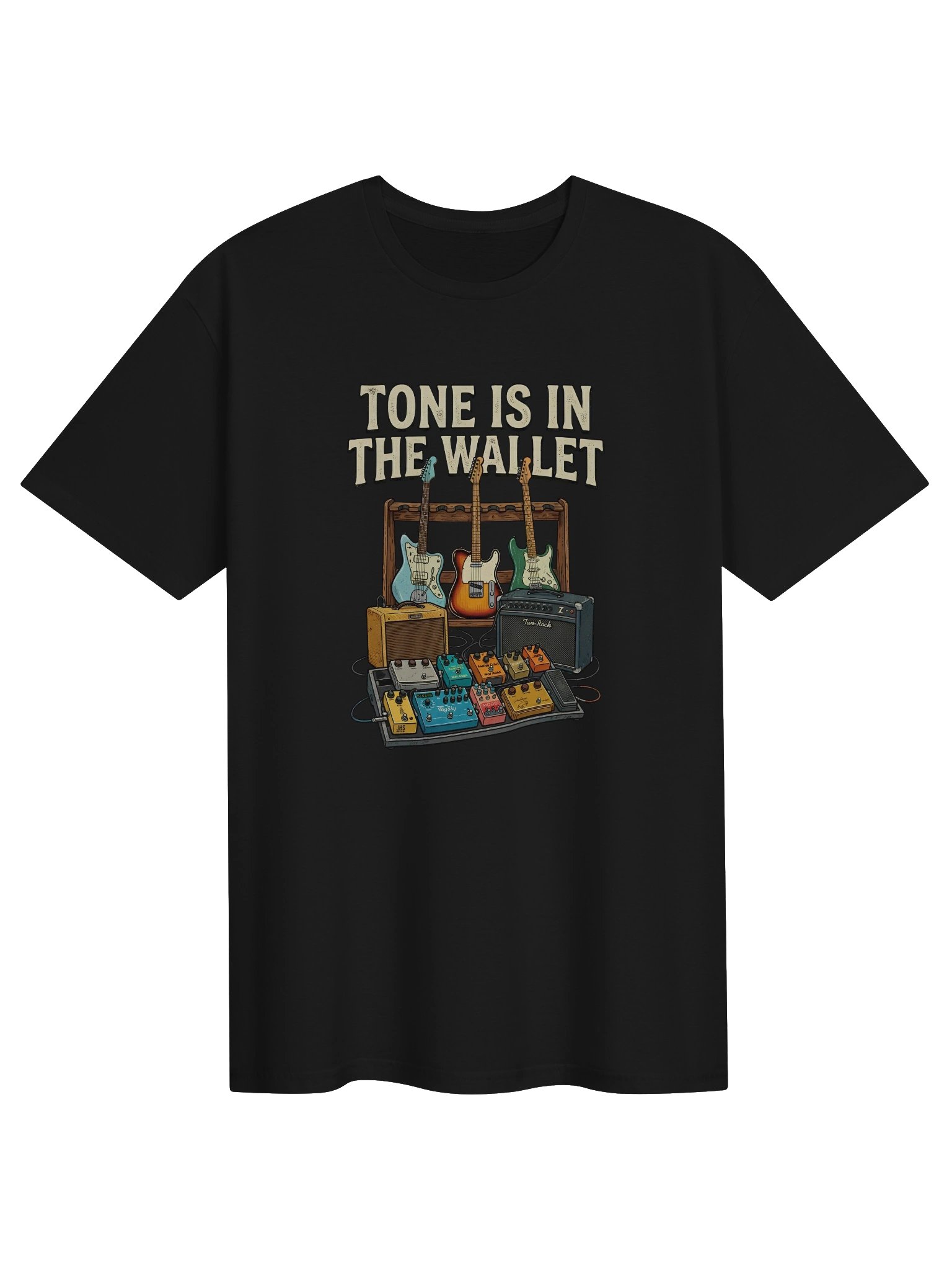 Tone is in the wallet - Funny Guitar T-Shirt product image (2)