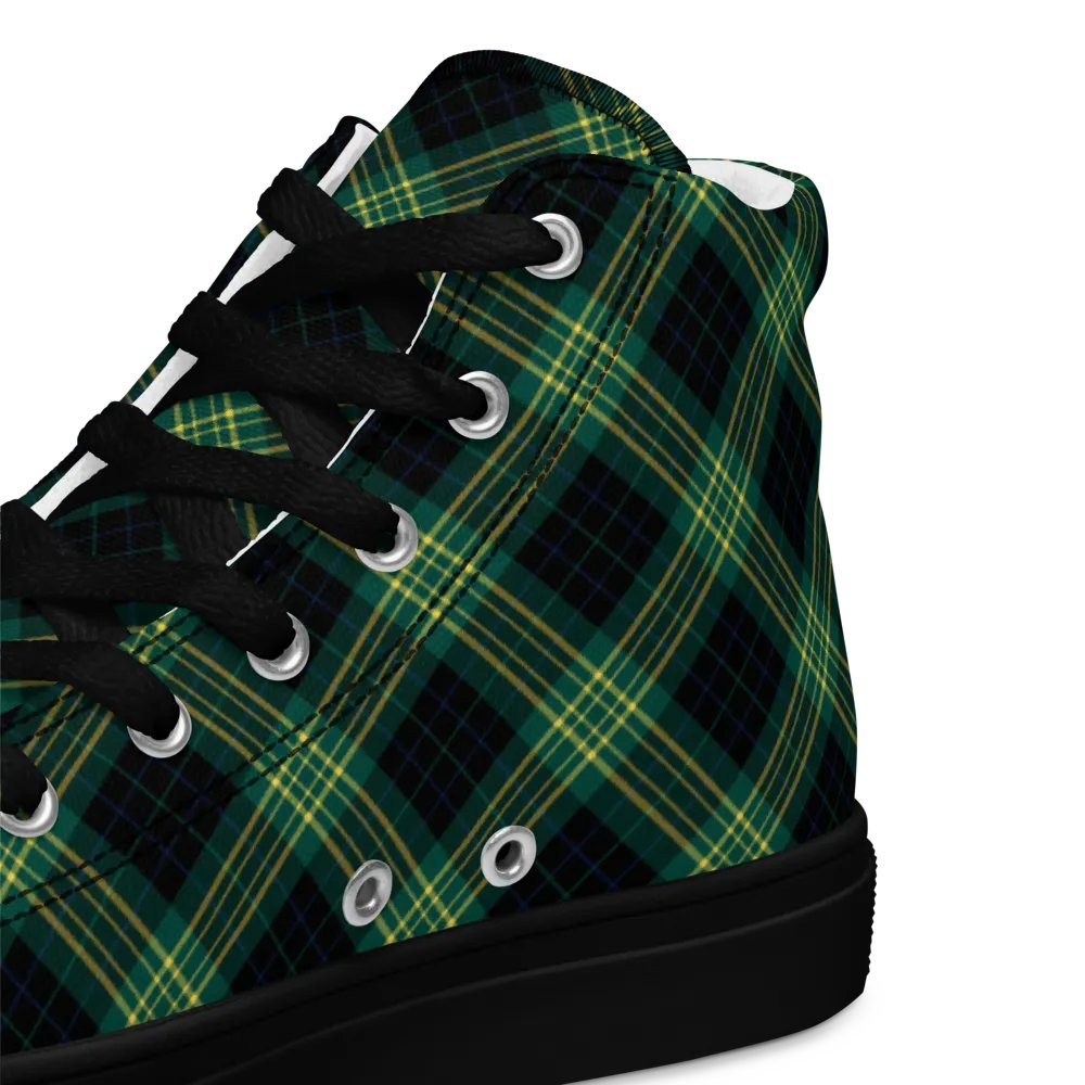 Fitzpatrick Hunting Tartan Men's High Top Shoes product image (12)