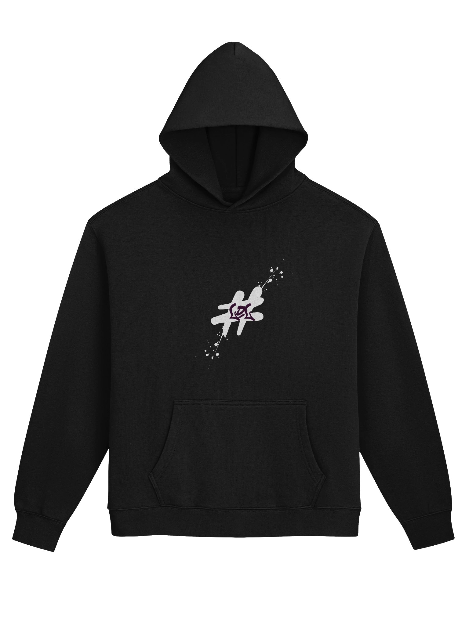 GRAFFITI EDITION HOODIE BLACK product image (1)