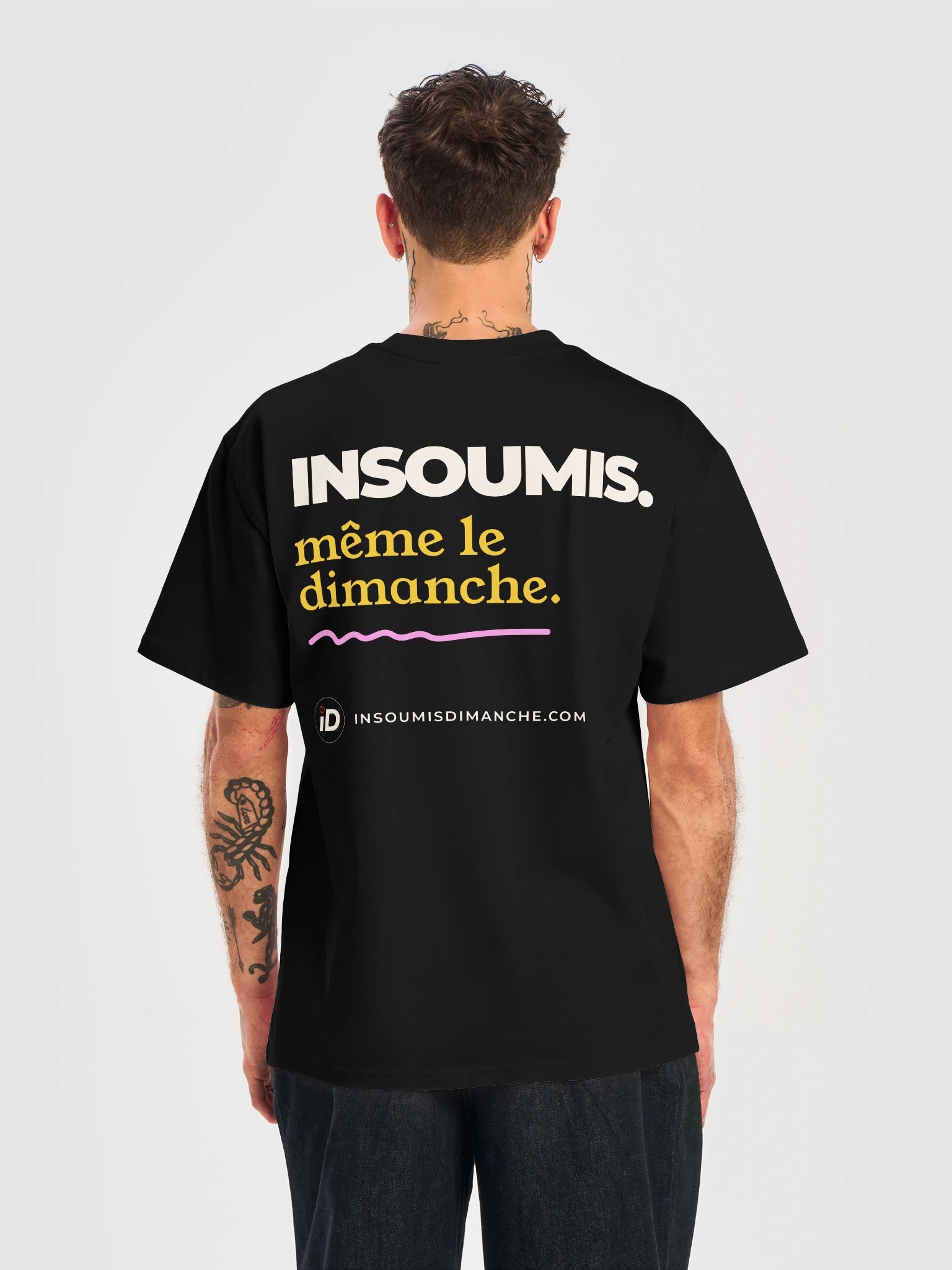 T-shirt « Insoumis Même Le Dimanche » product image (6)