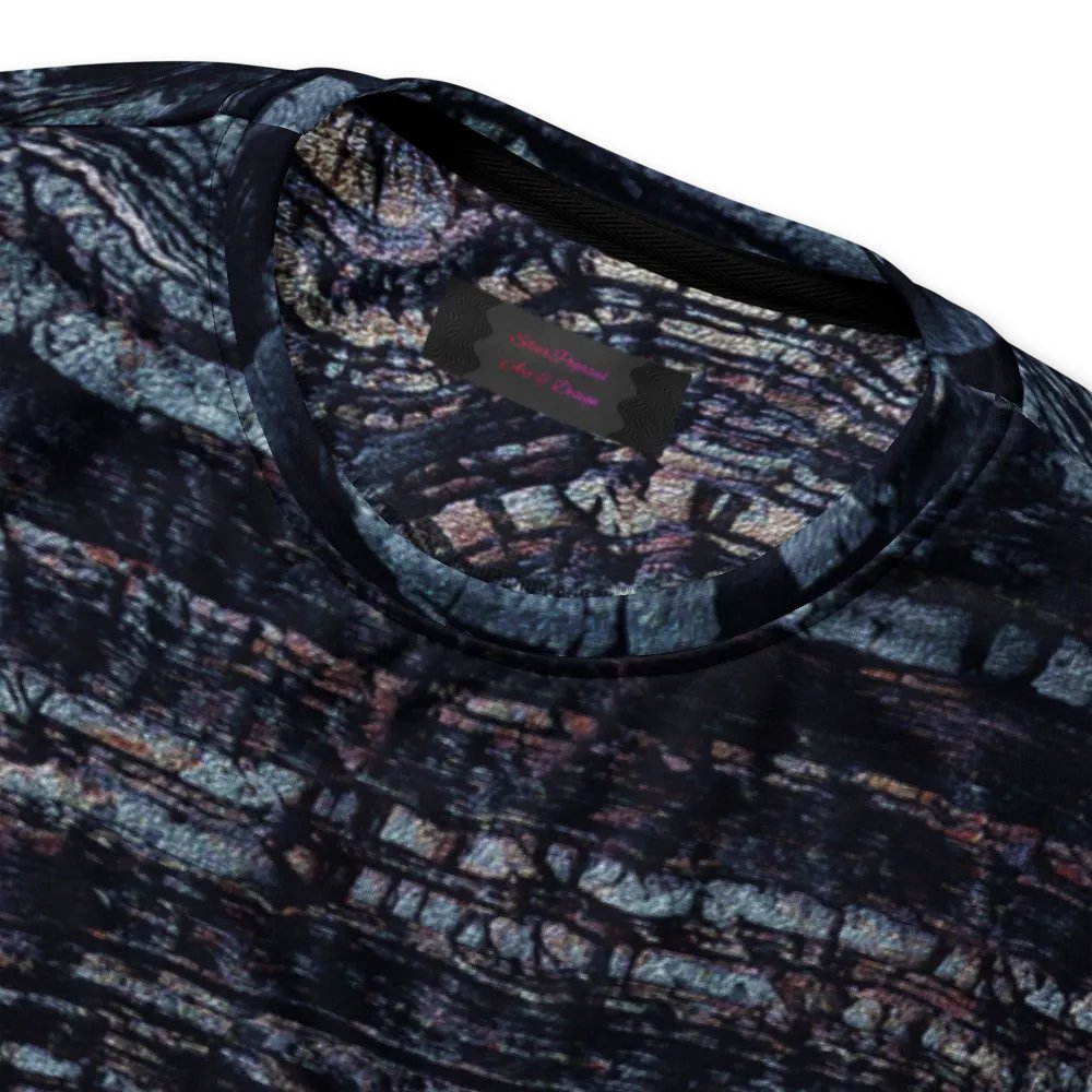 Dark Blue Stone Texture Sweatshirt product image (5)