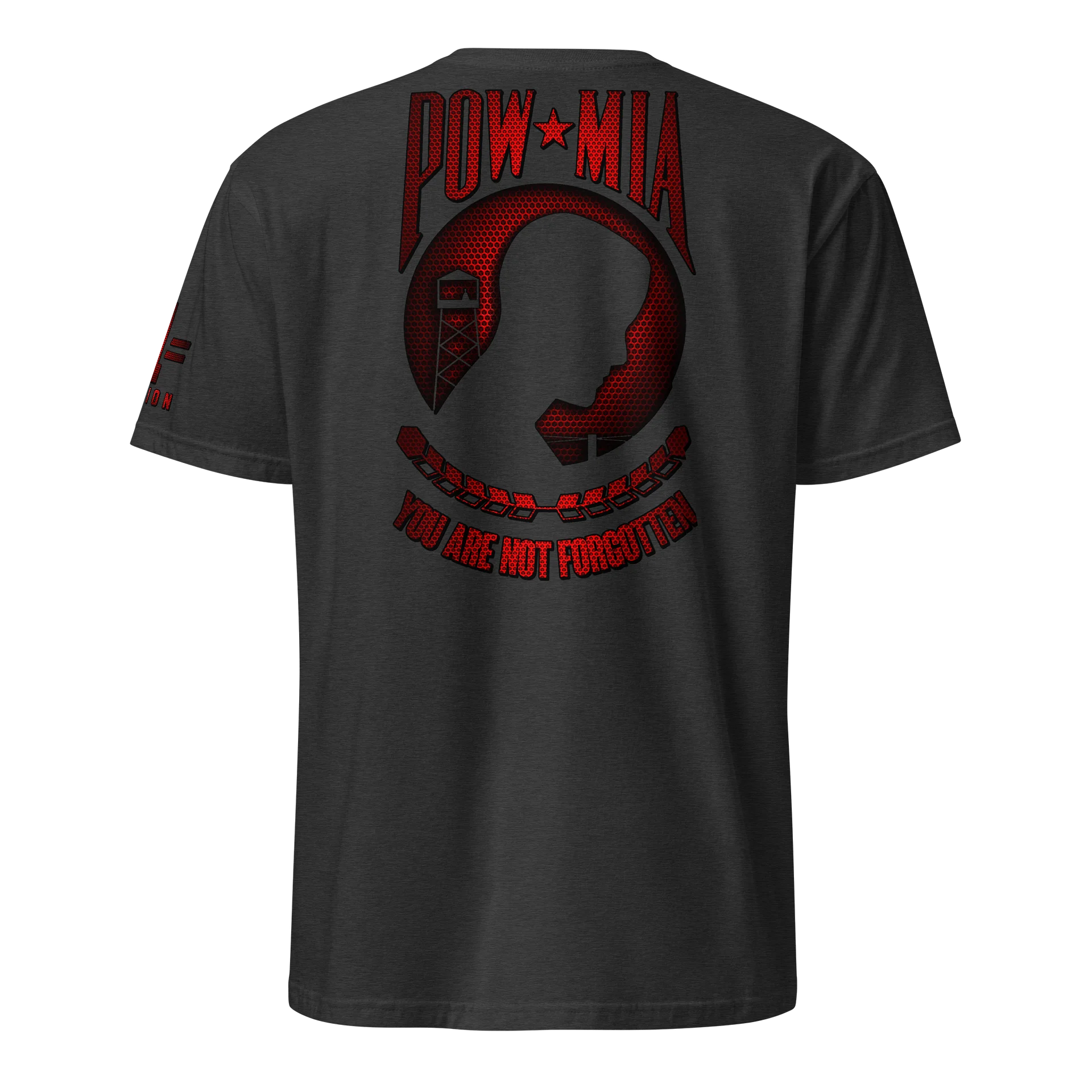 POW/MIA Red Carbon Onyx product image (1)