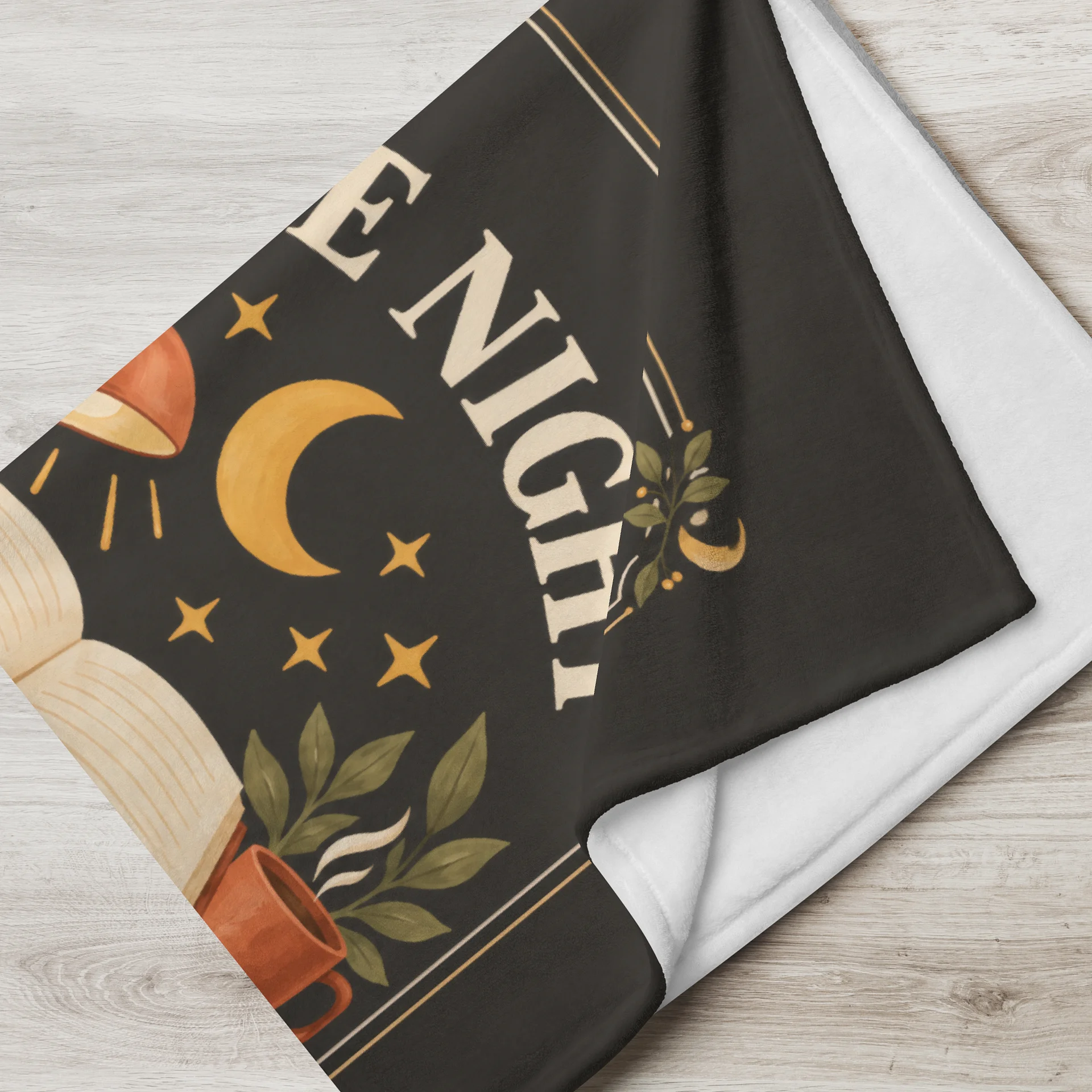 The Night Chapter Throw Blanket product image (3)