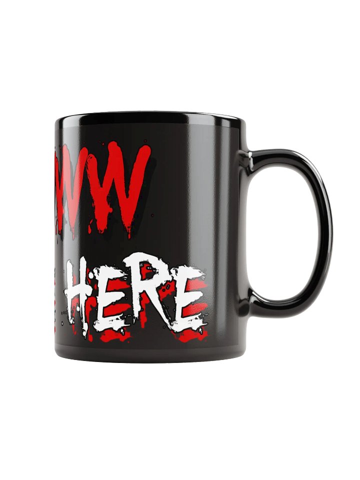 Eww You’re Here Black Mug product image (1)