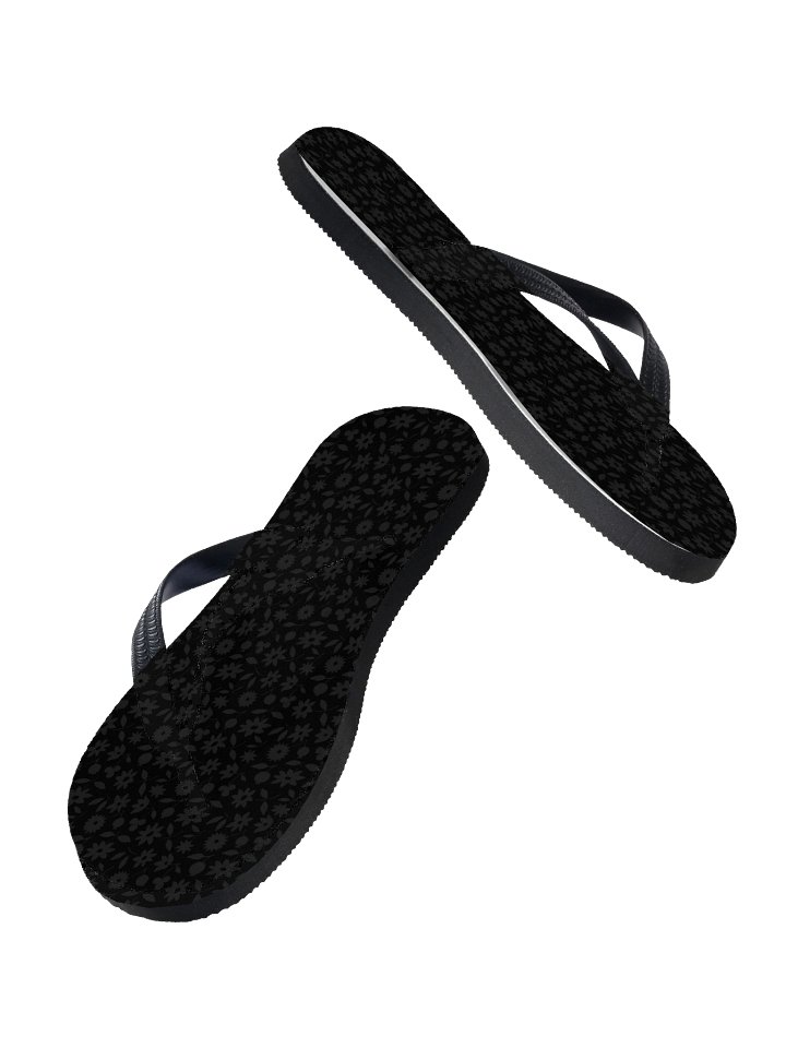 Floral Lungs Art Flip-Flops product image (2)