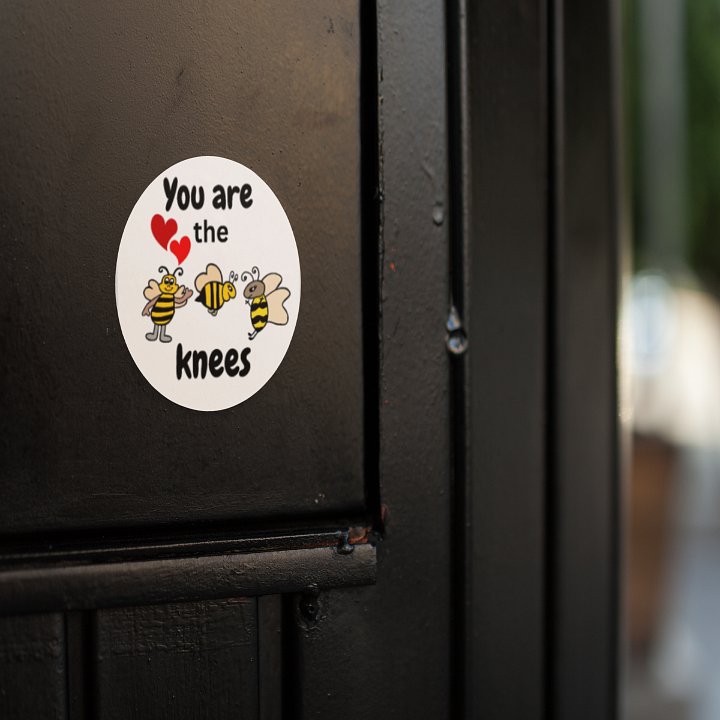 Valentine's Wishes Sticker for Bee Lovers product image (1)
