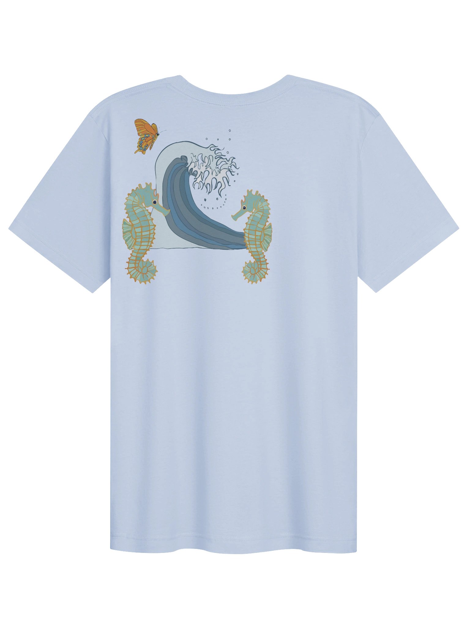 Octopus Wave Unisex T shirt product image (72)