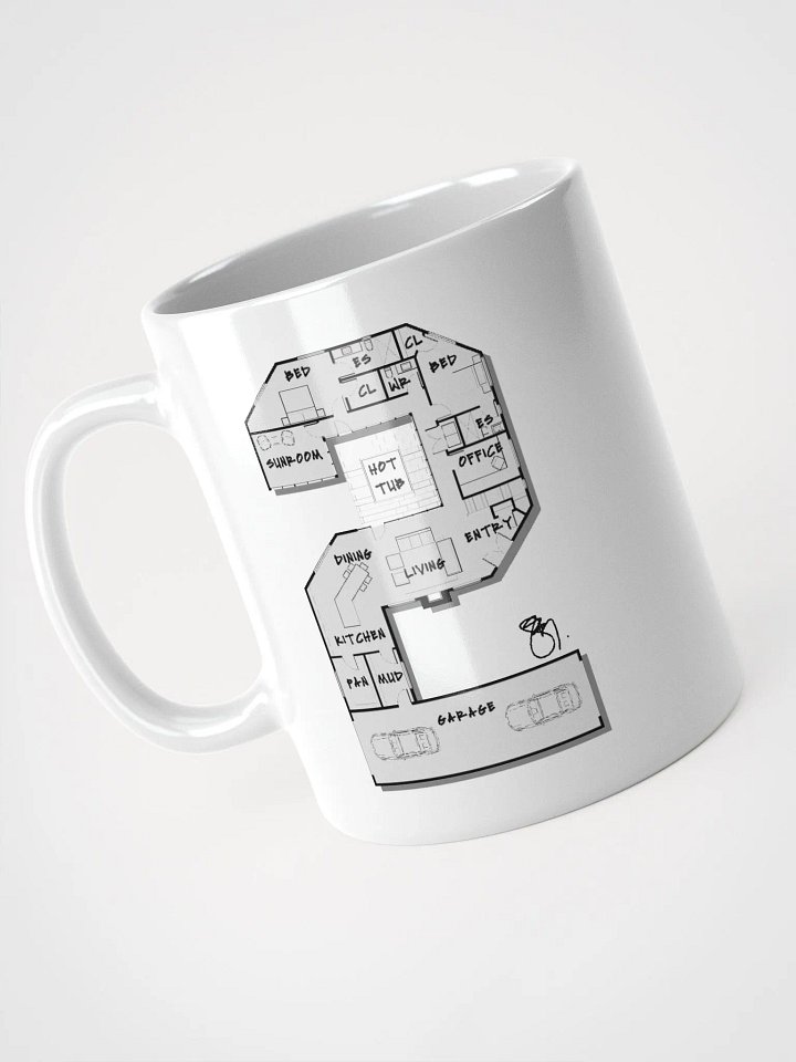 Numerical Floor Plan Mug - #2 product image (2)