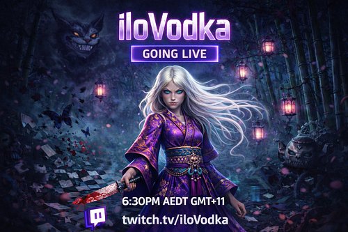 Entering Oriental Grove tonight.
Going live 6:30PM AEDT.
Step carefully.
Alice: Madness Returns
#twitchstreamers 
#livestream...