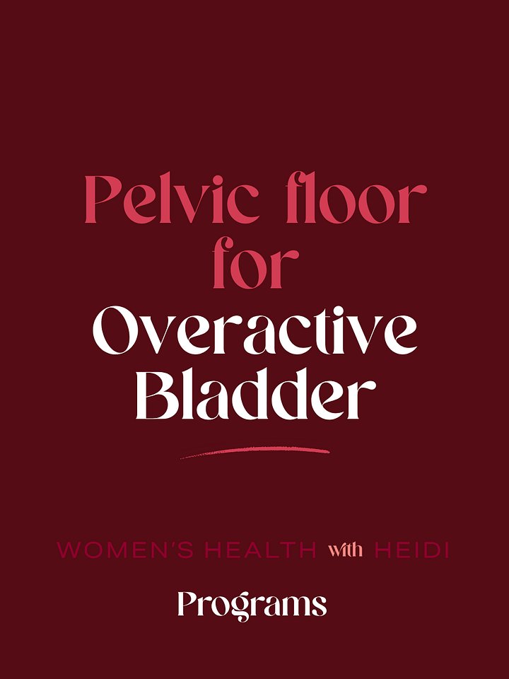 Pelvic floor for Overactive Bladder product image (1)