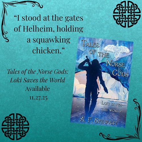 Tomorrow is launch day for Tales of the Norse Gods: Loki Saves the World!
https://books2read.com/u/3nJke8