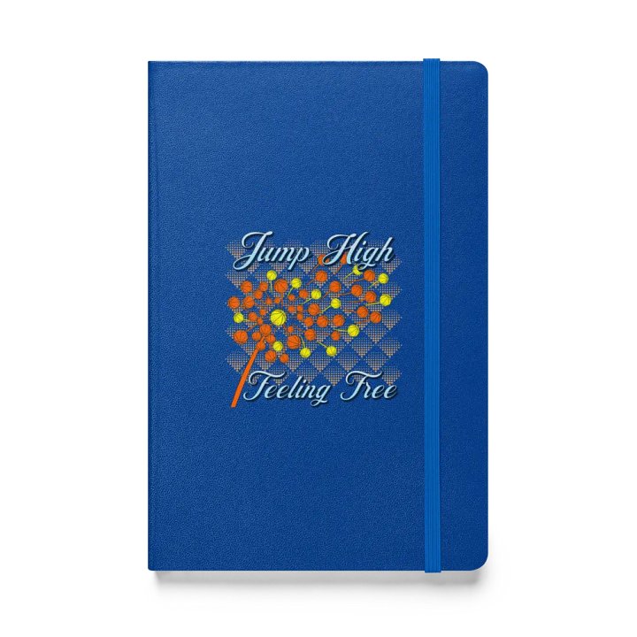 Dandelion Basketball Jump High Feeling Free Dreams Hardcover Journal product image (1)