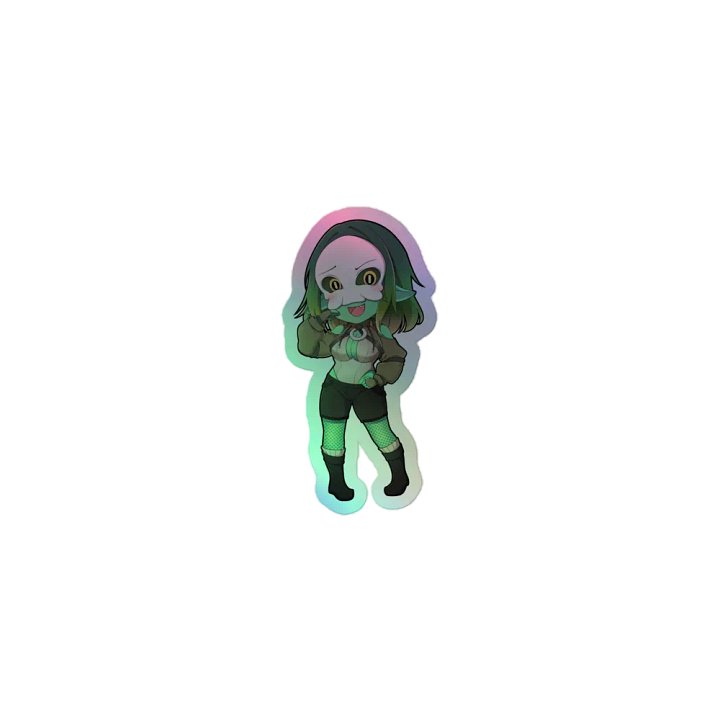 Sharptouth Holograpic sticker product image (1)