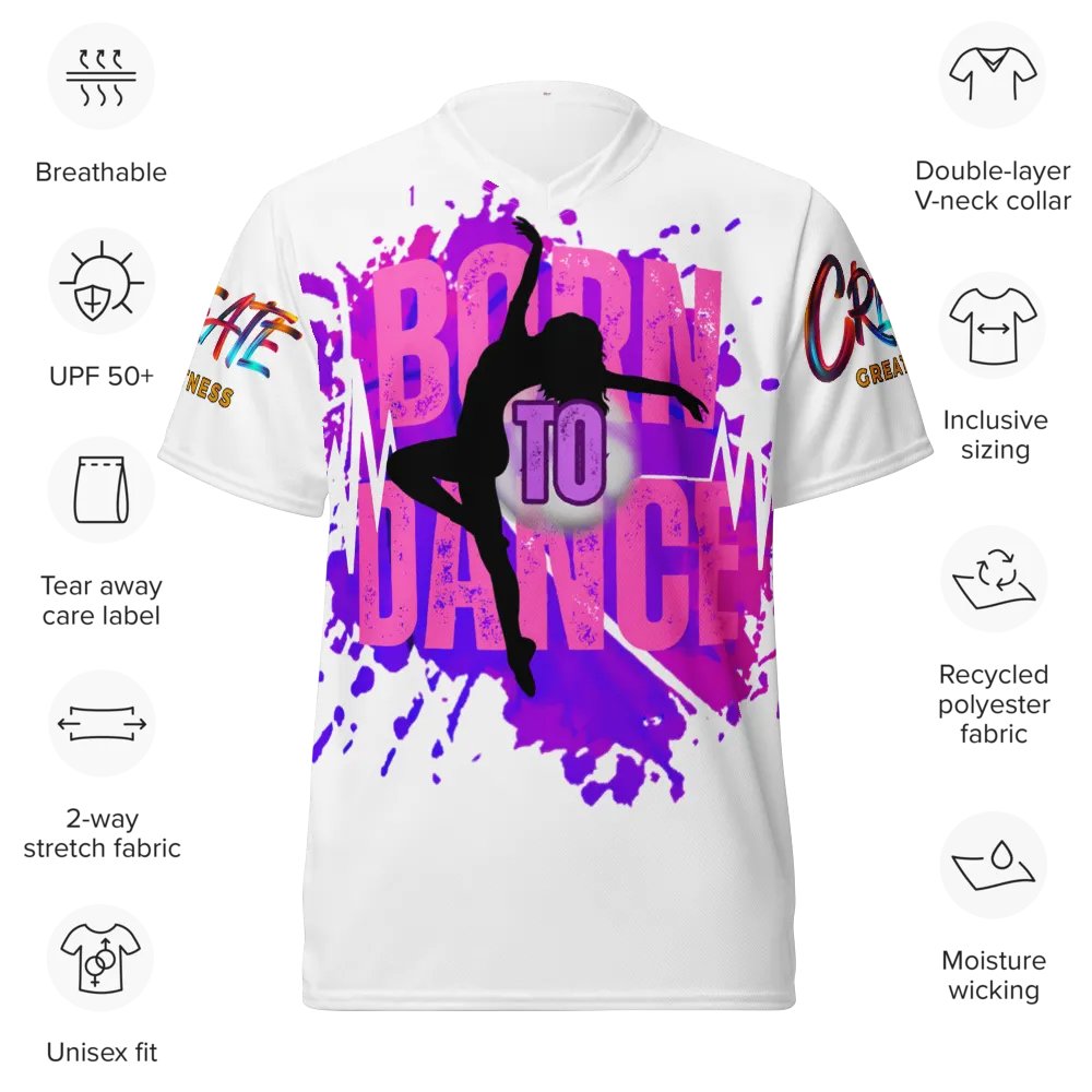 Dynamic Born to Dance Her Silhouette All-Over Print Jersey product image (9)