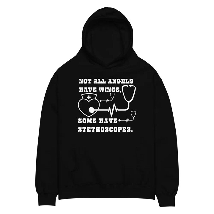 Geometric Heart Equations Hoodie product image (2)