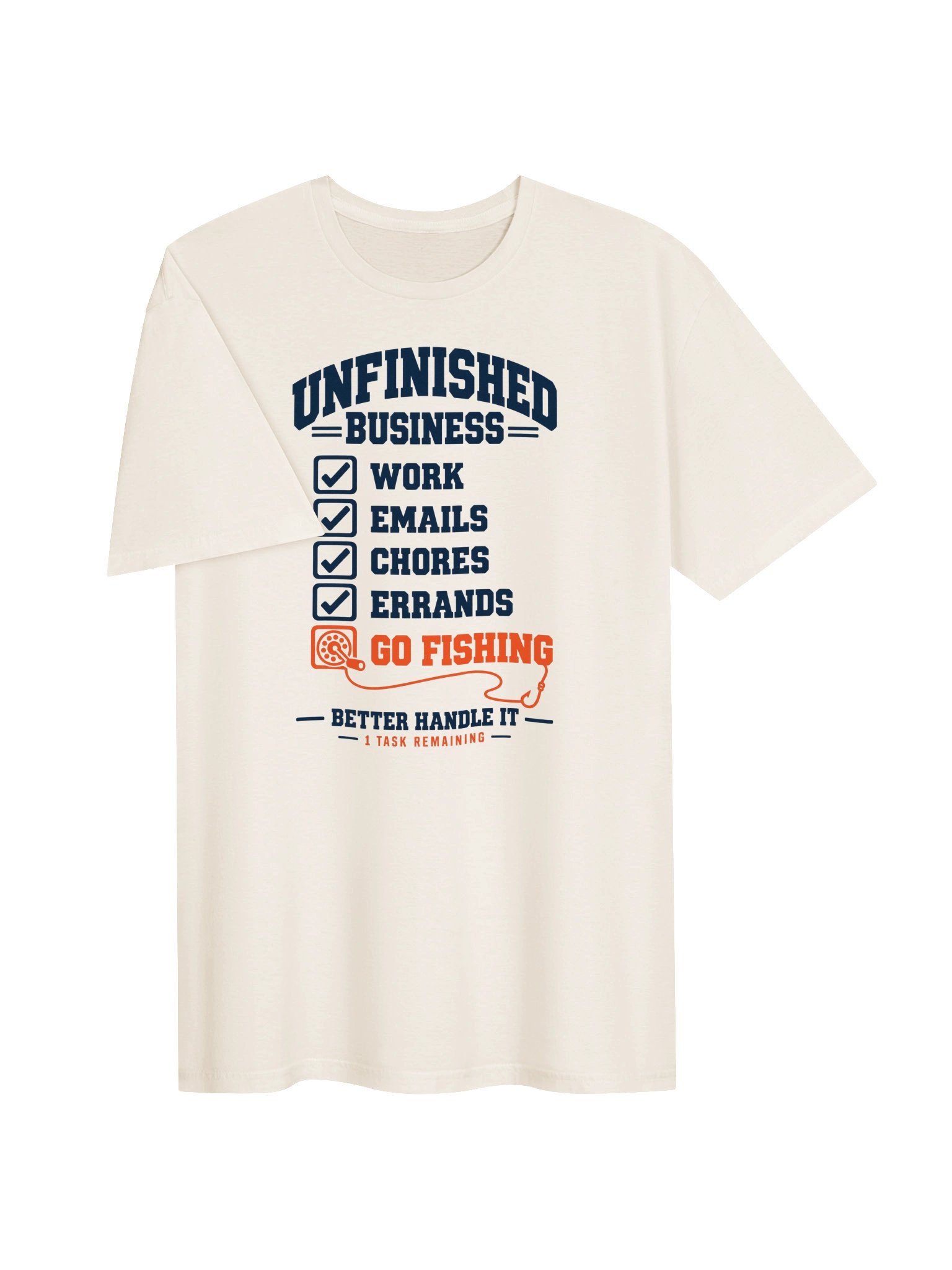 Unfinished Checklist T-Shirt product image (3)