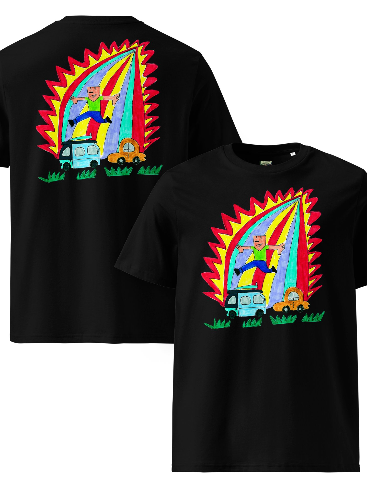 Rays of Freedom Unisex Organic Tee product image (12)