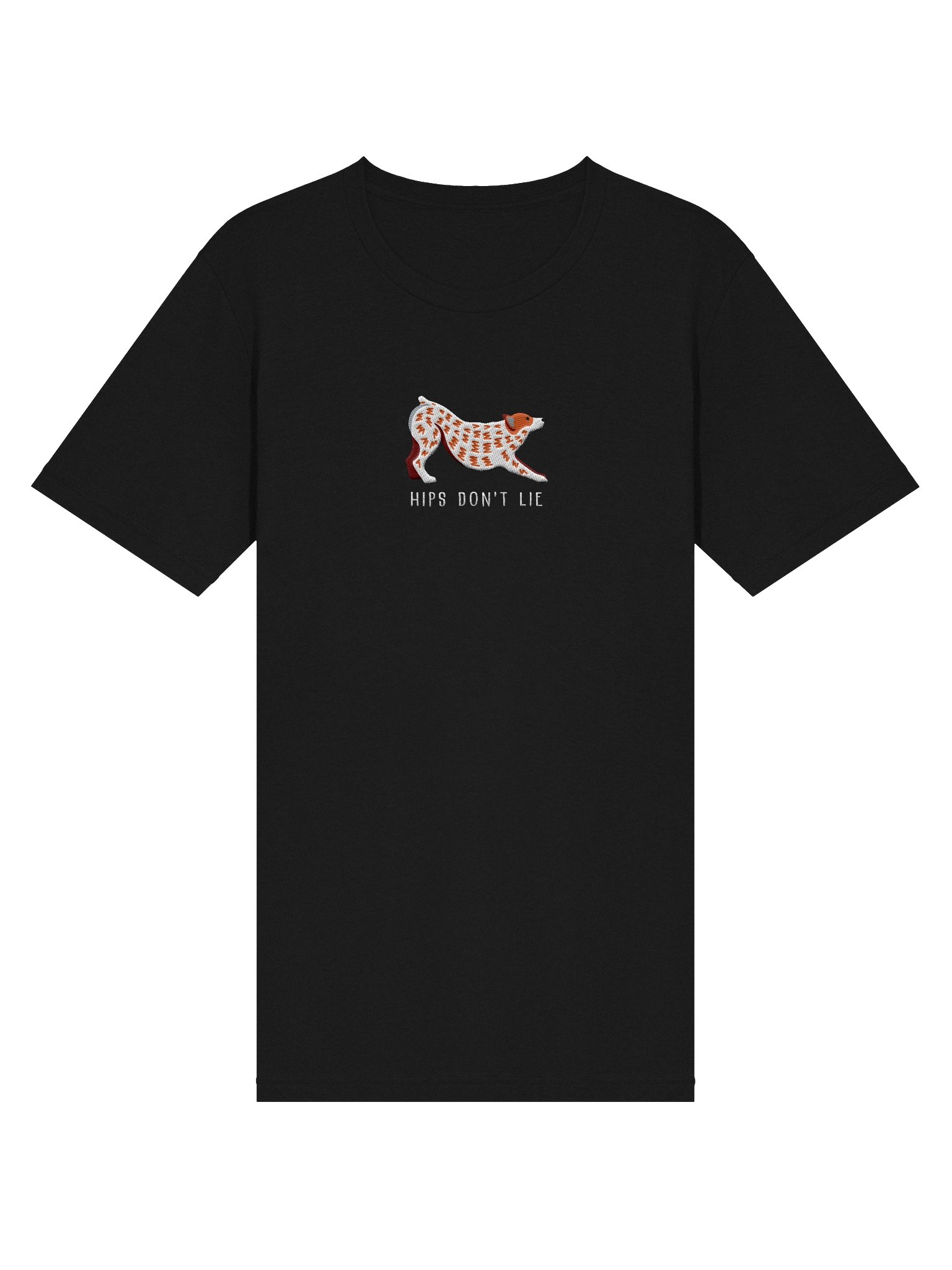 Hips Don't Lie T-Shirt(Embroidered) of an Australian Cattle Dog(Red Heeler) product image (17)