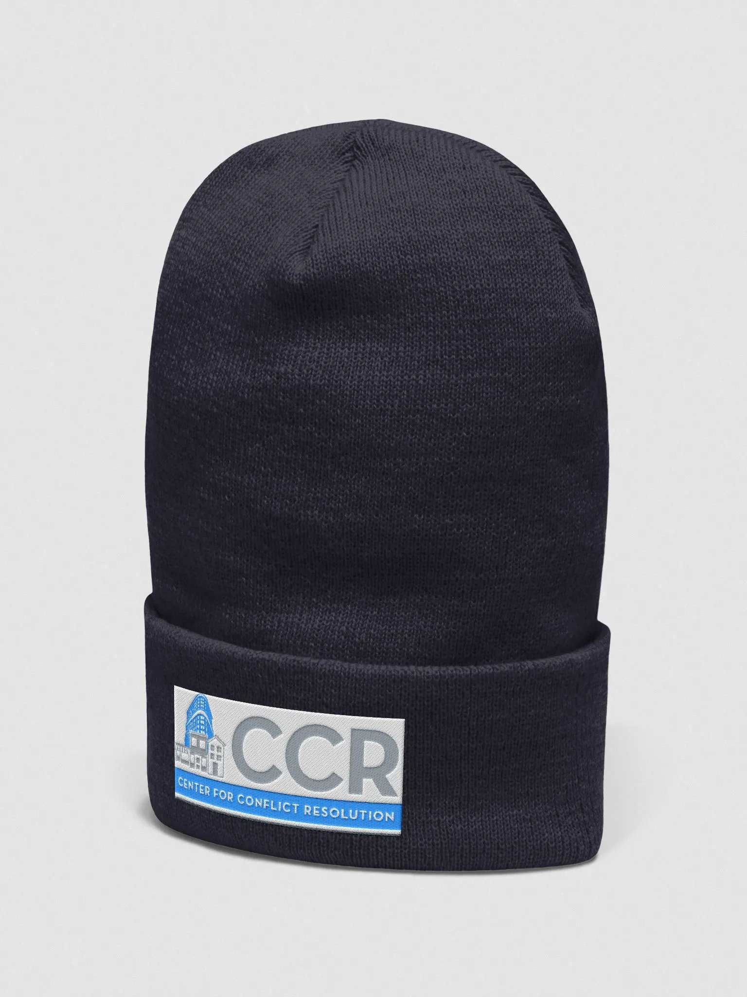 CCR navy blue beanie hat product image (2)