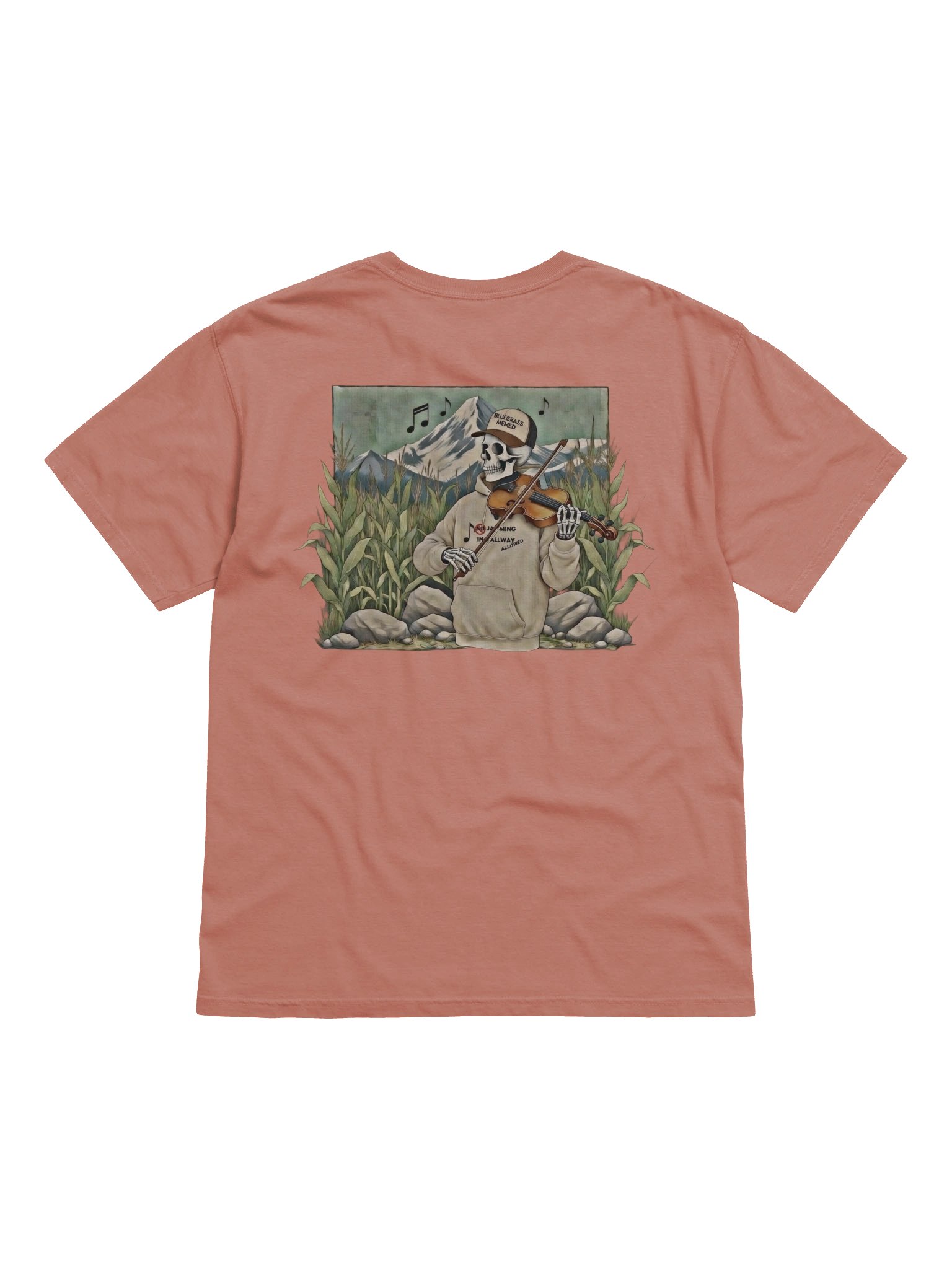 "Skeleton Fiddler" Bluegrass Tee product image (7)