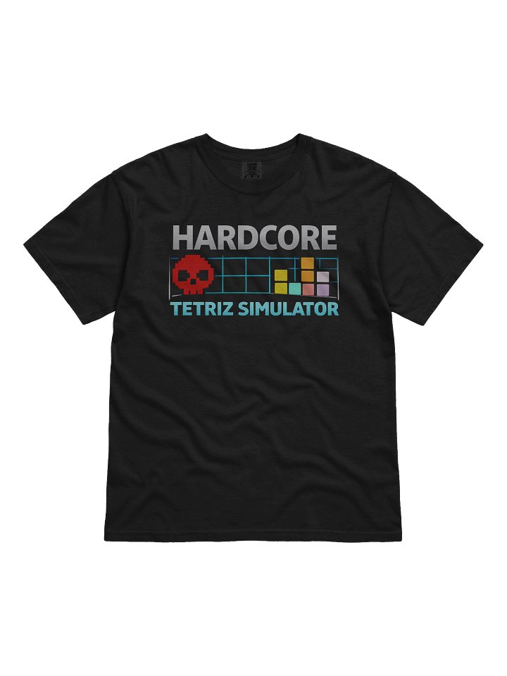 HARDCORE TETRIZ SIMULATOR COMFY T-SHIRT product image (6)