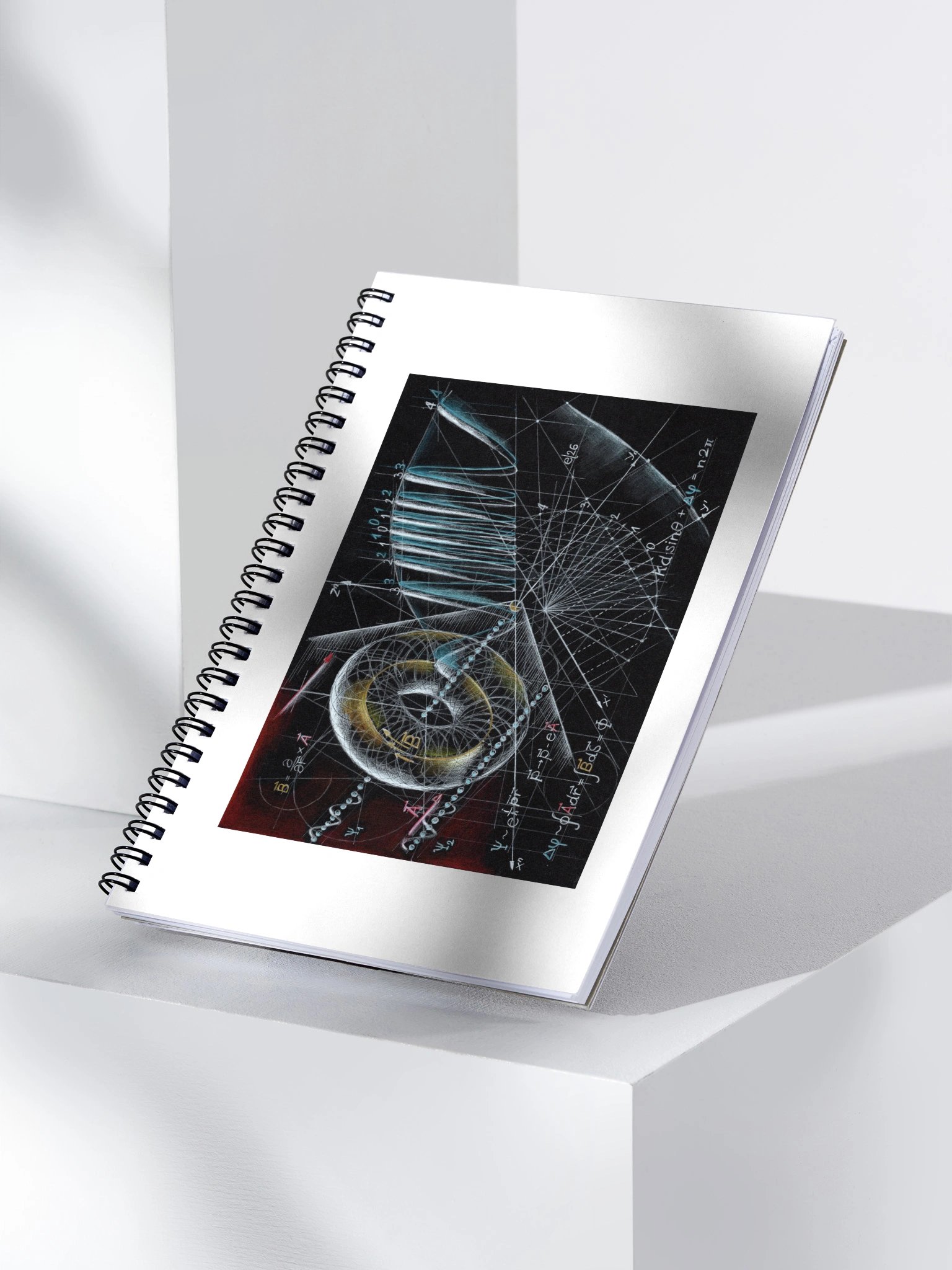 Geometric Physics Art Notebook 3: Aharanov-Bohm Effect and Motion of the Motion of the Gyroscope product image (7)