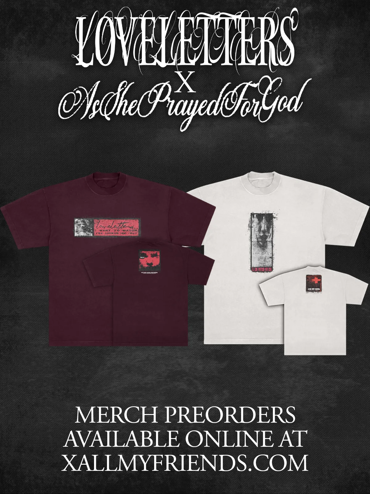 LOVELETTERS X ASSHEPRAYEDFORGOD 'SPLIT' BUNDLE product image (1)