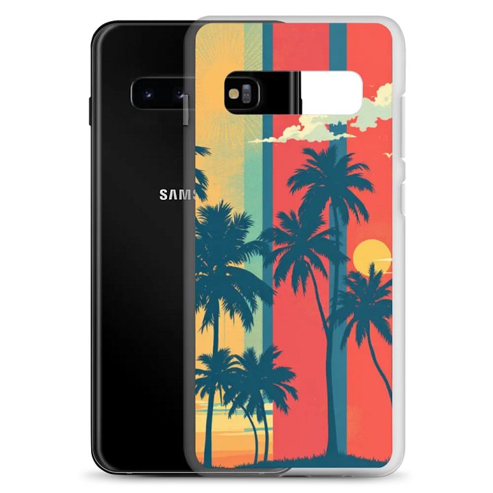 Tropical Silhouette Samsung® Clear Case product image (20)