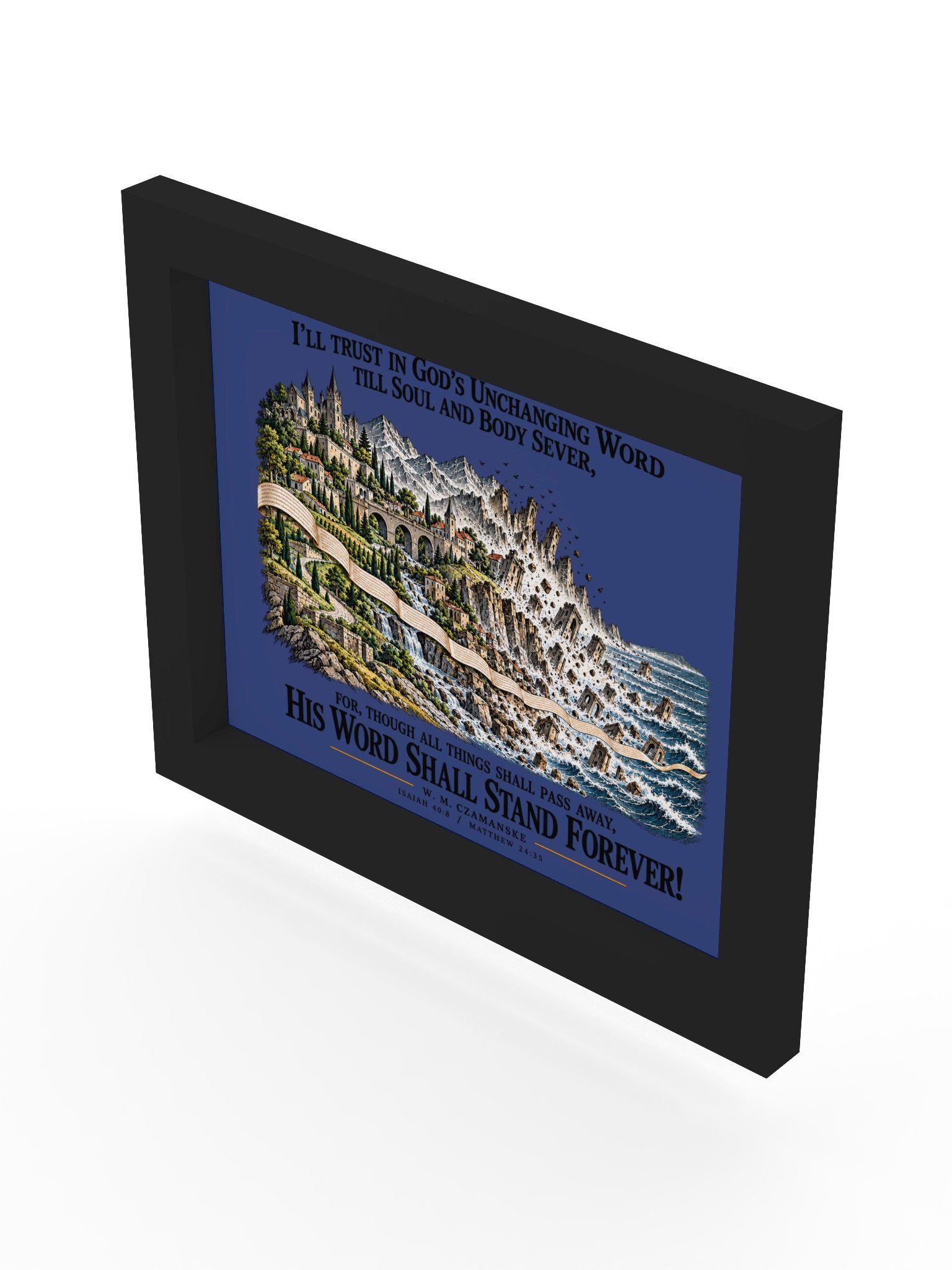 God's Unchanging Word Framed Wall Art product image (3)