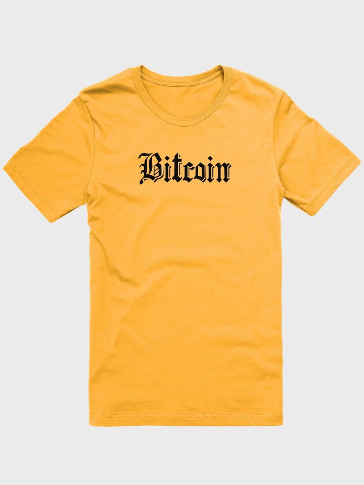 Bitcoin T-Shirt Black product image (1)