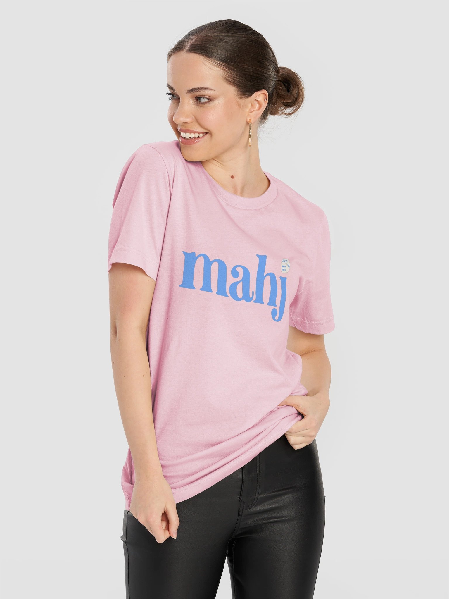 Mahj Blue Dice Tee product image (61)