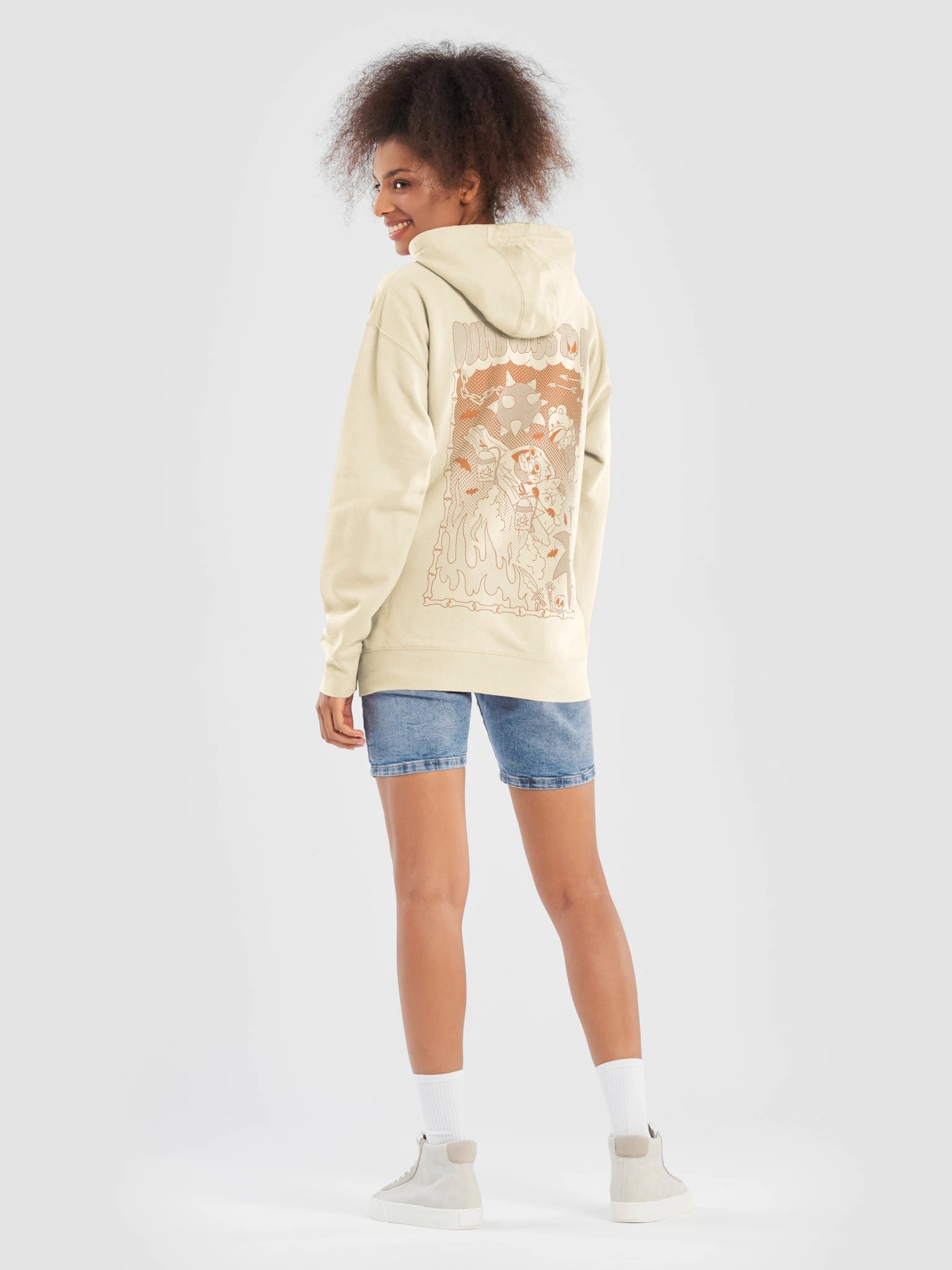 Dumb Ways To Die - Cream Hoodie product image (8)