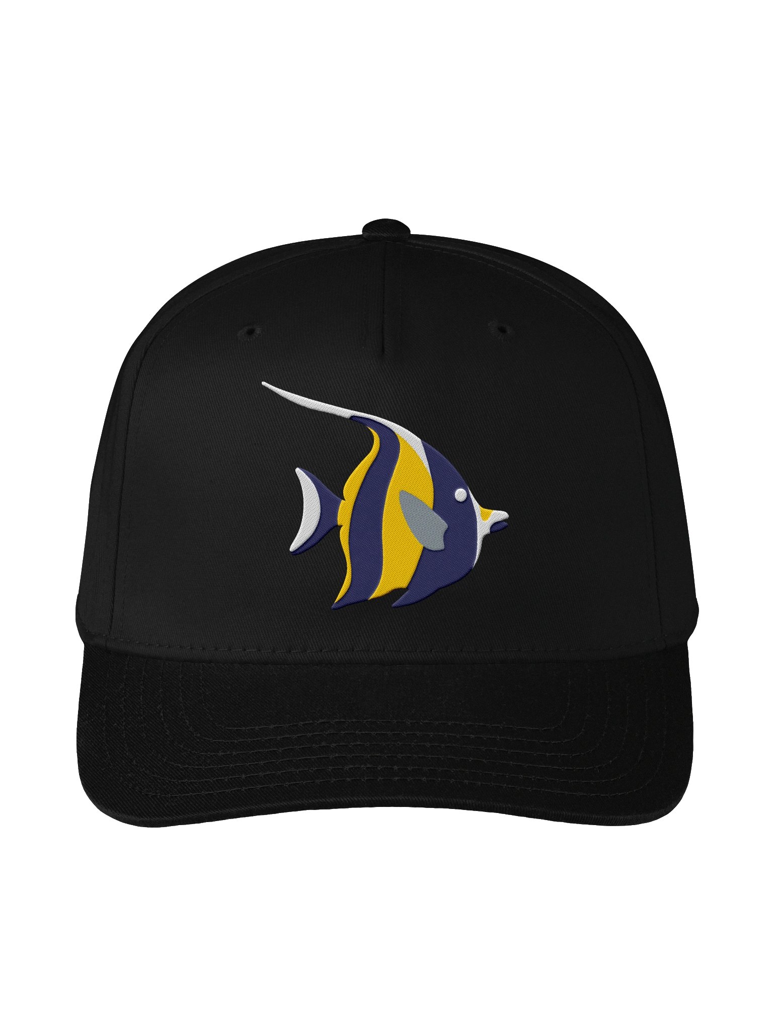 Moorish Idol(Version 2) Mid-Profile Baseball Cap (Embroidered) for Reef and Marine Aquarium Lovers product image (5)