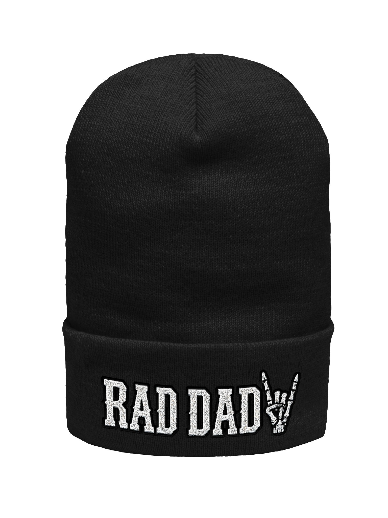 B&WRadDad Beanie product image (1)