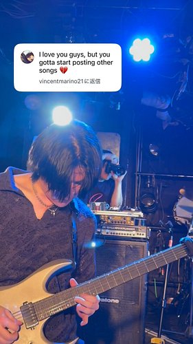 We've posted a lot of songs, but Instagram seems to only recommend that breakdown