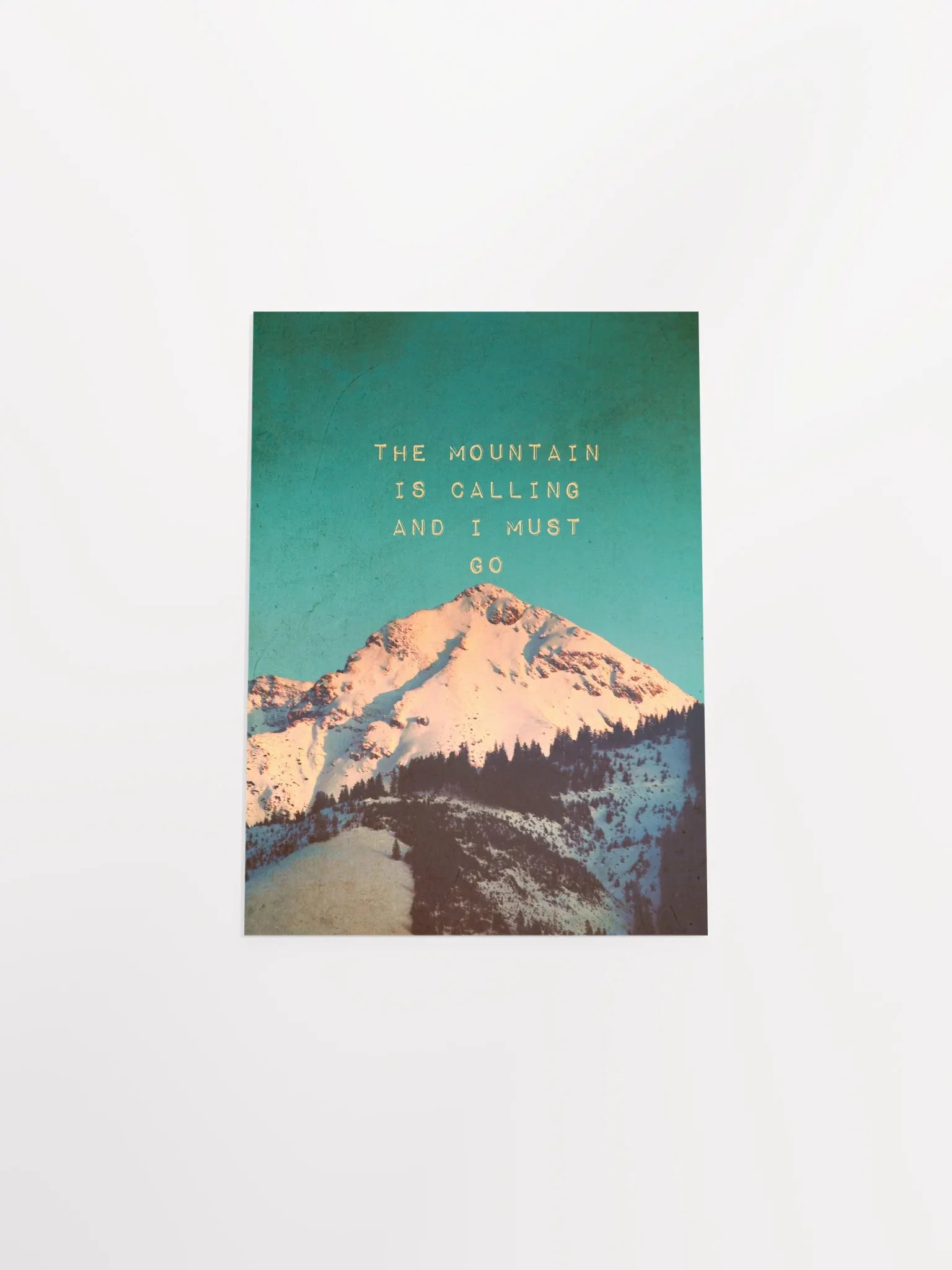 Mountain Calling Matte Poster product image (45)