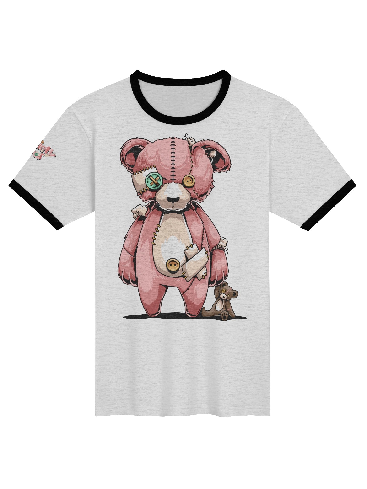 Anxiety Bear OG Ringer Tee product image (3)
