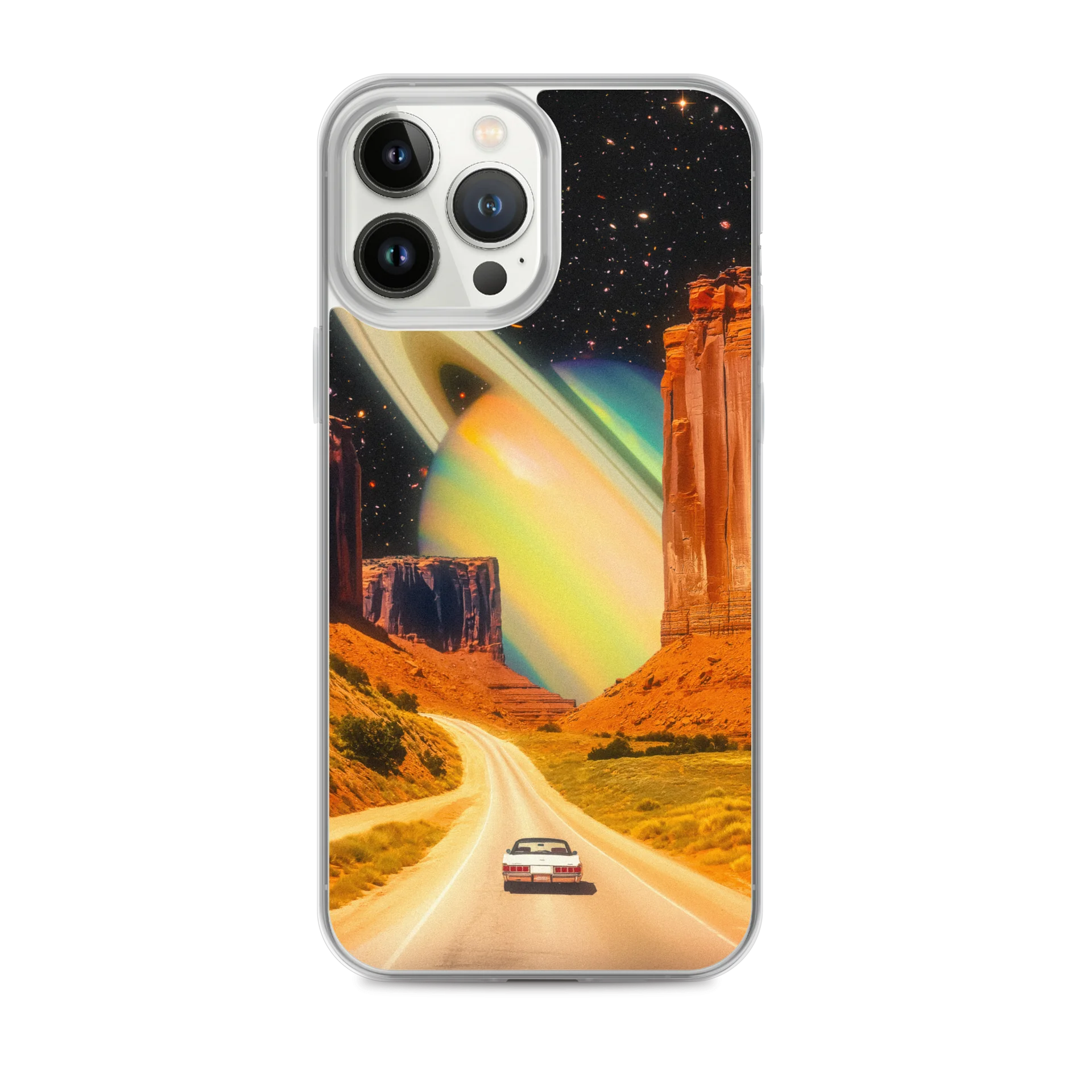 Road Trip To Saturn Clear Case product image (7)