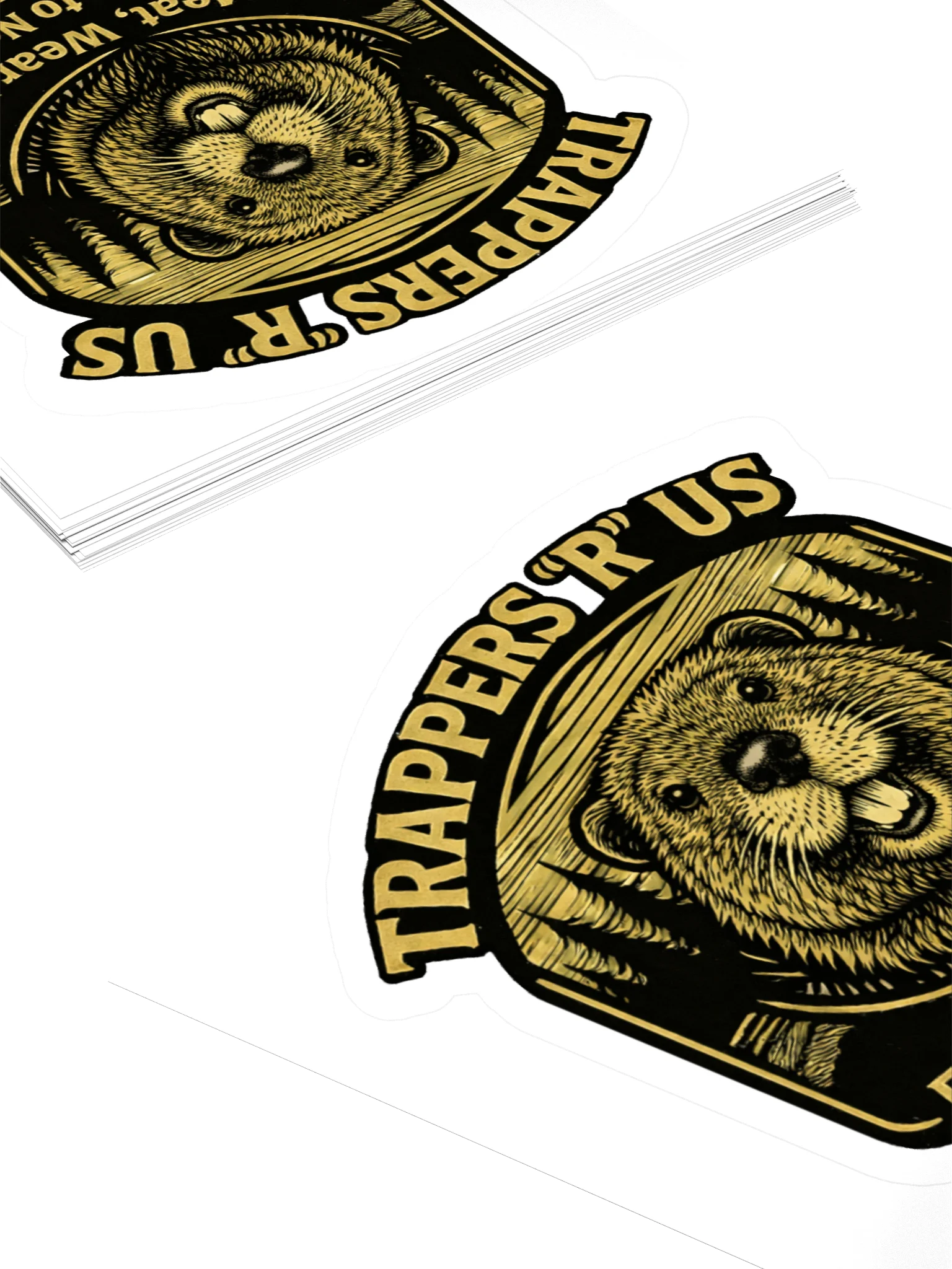 TRUS Eat Meat Beaver Sticker product image (8)