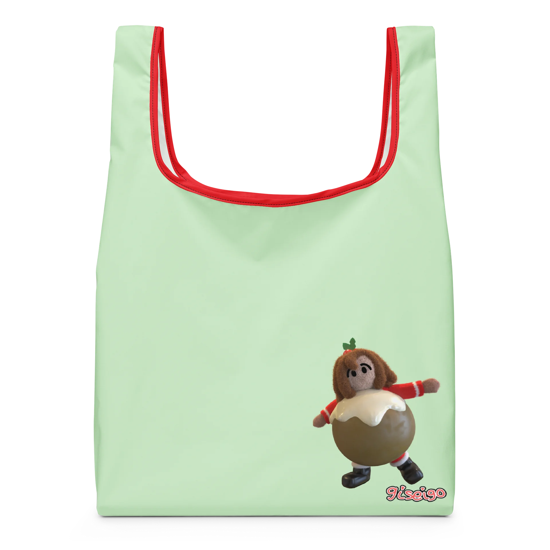 Christmas Pudding (Me!) Print Shopping Bag product image (3)
