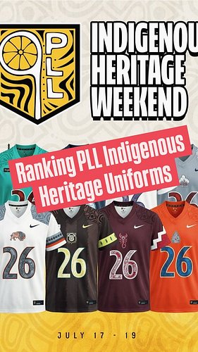 Ranking the PLL's Indigenous Heritage Uniforms.

#lacrosse #pll #lax