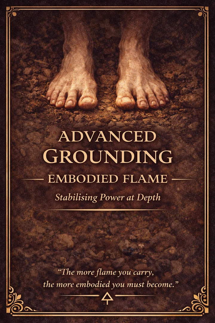 🜂 ADVANCED GROUNDING Embodied Flame for Experienced Practitioners product image (1)