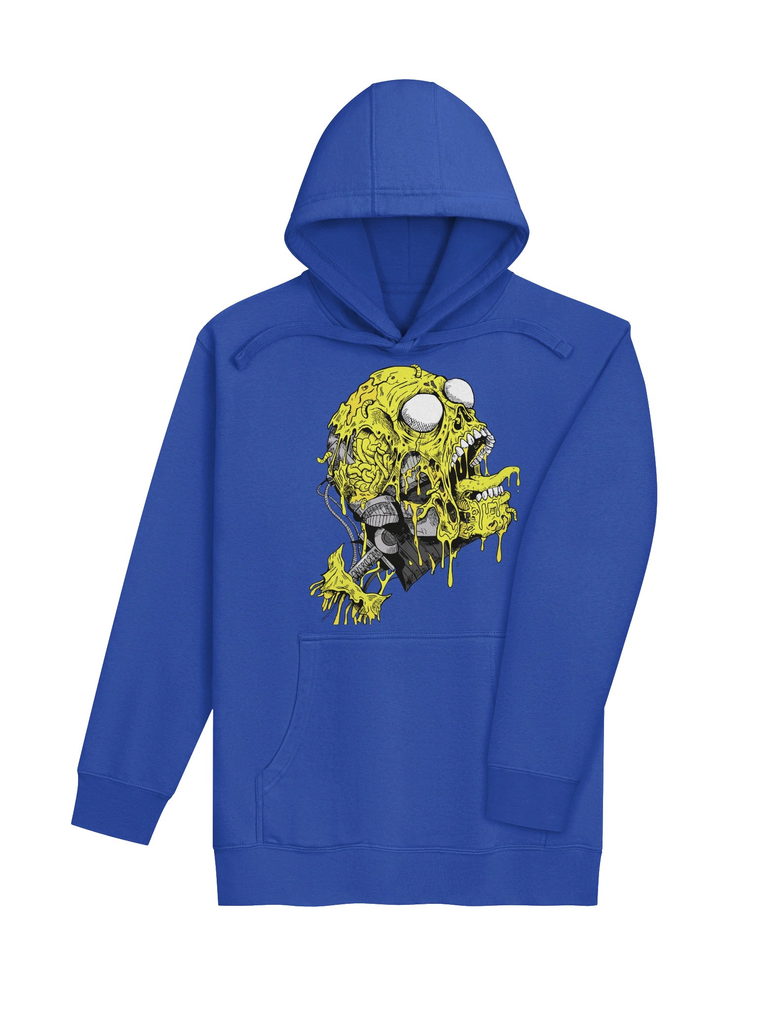 Blue Golden Zombie Hoodie product image (4)