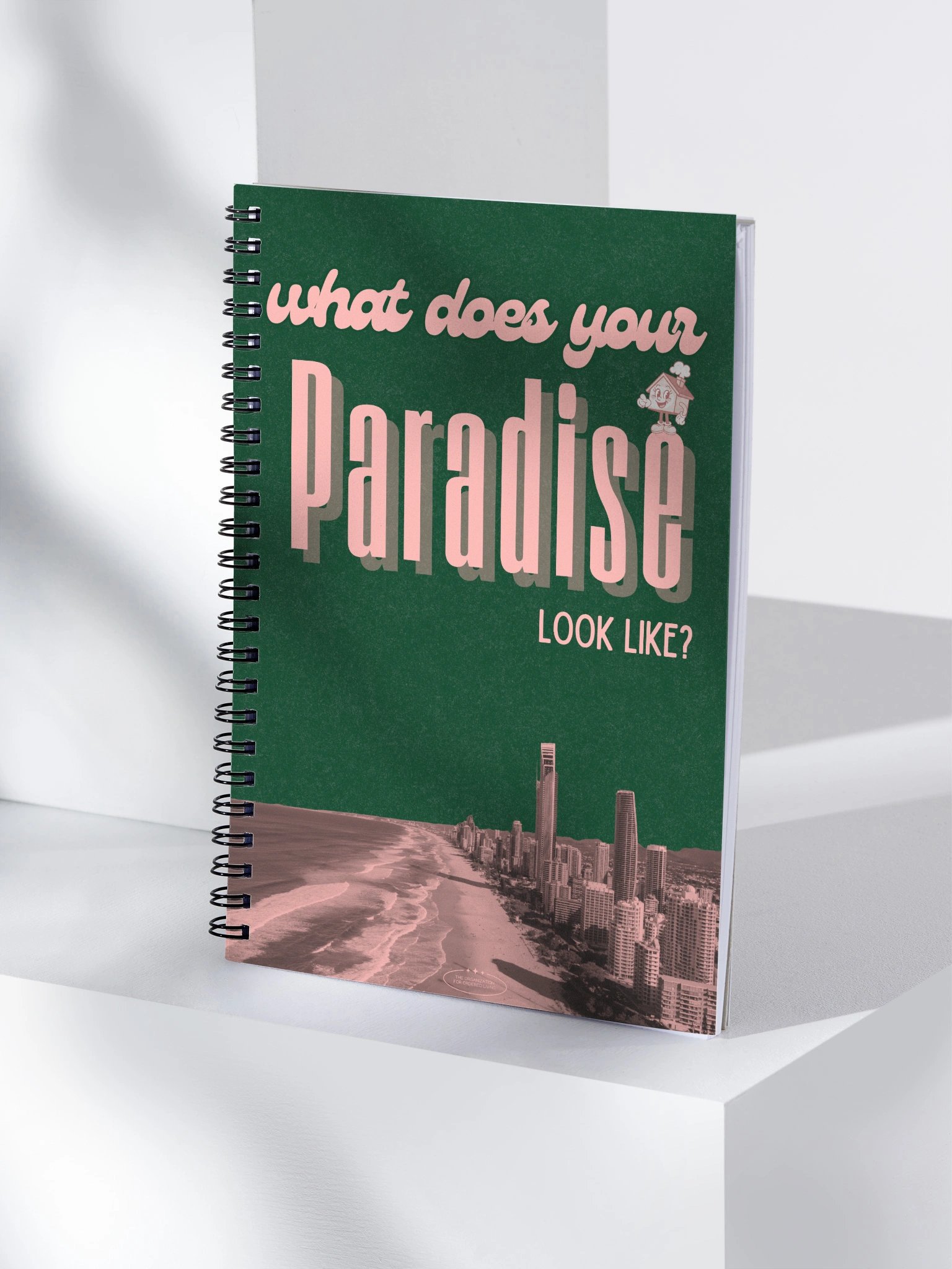 Notebook: "What Does Your Paradise Look Like?" product image (4)
