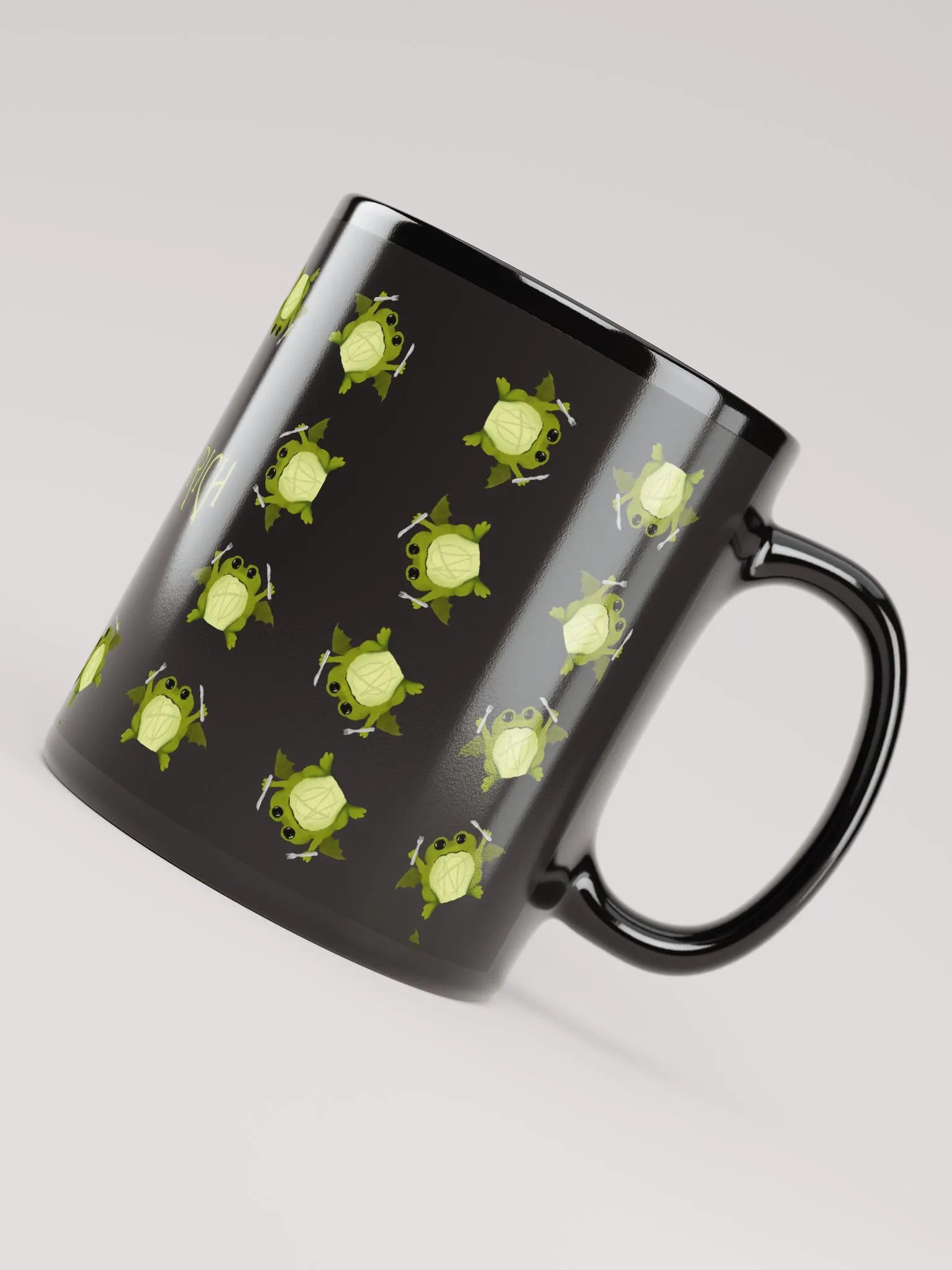 Eat the Rich pattern Mug product image (4)