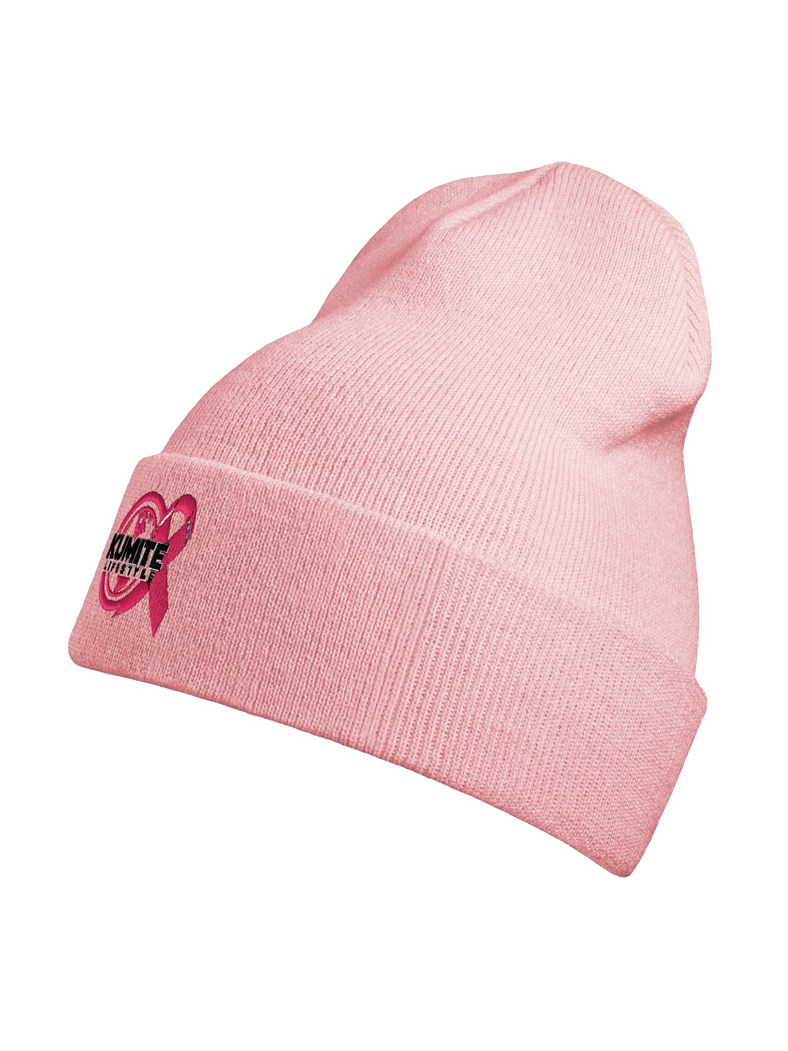 Kumite Lifestyle Pink Ribbon Logo Cuffed Beanie product image (18)