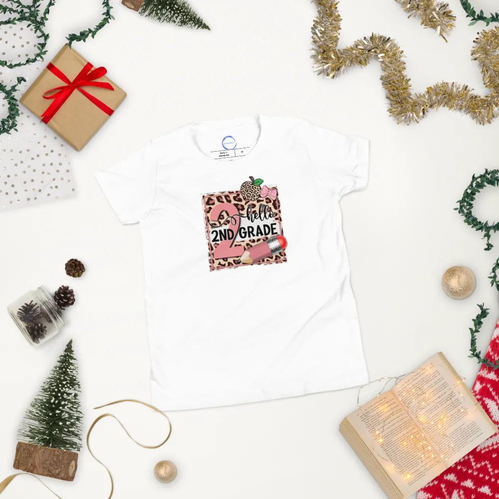 Leopard Print 2nd Grade Welcome T-Shirt product image (4)