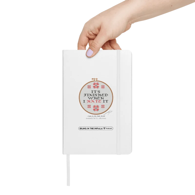 It's Finished When I HATE It - Lined Notebook (Various Colours) product image (4)